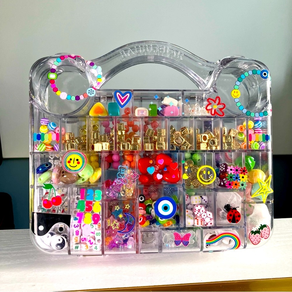 BAUBLEBAR [NIB] The Ultimate Custom Bracelet Bead Jewelry Kit - Multicolor Set